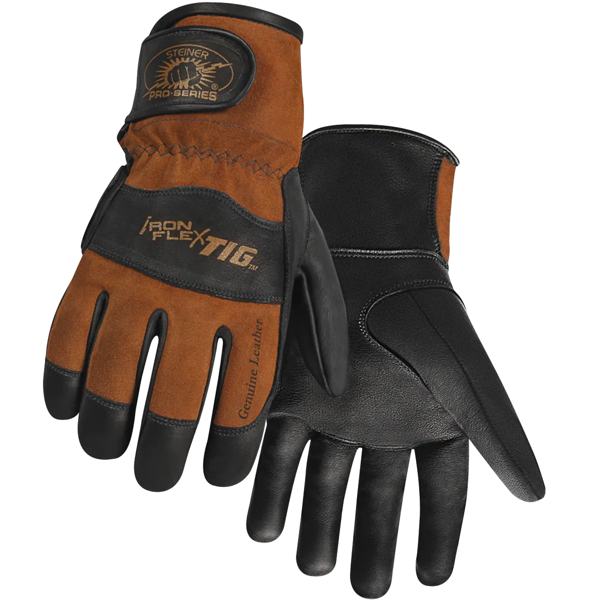 Steiner Industries 0262 Pro Series IronFlex TIG Super Premium TIG Welding Gloves (One Dozen)