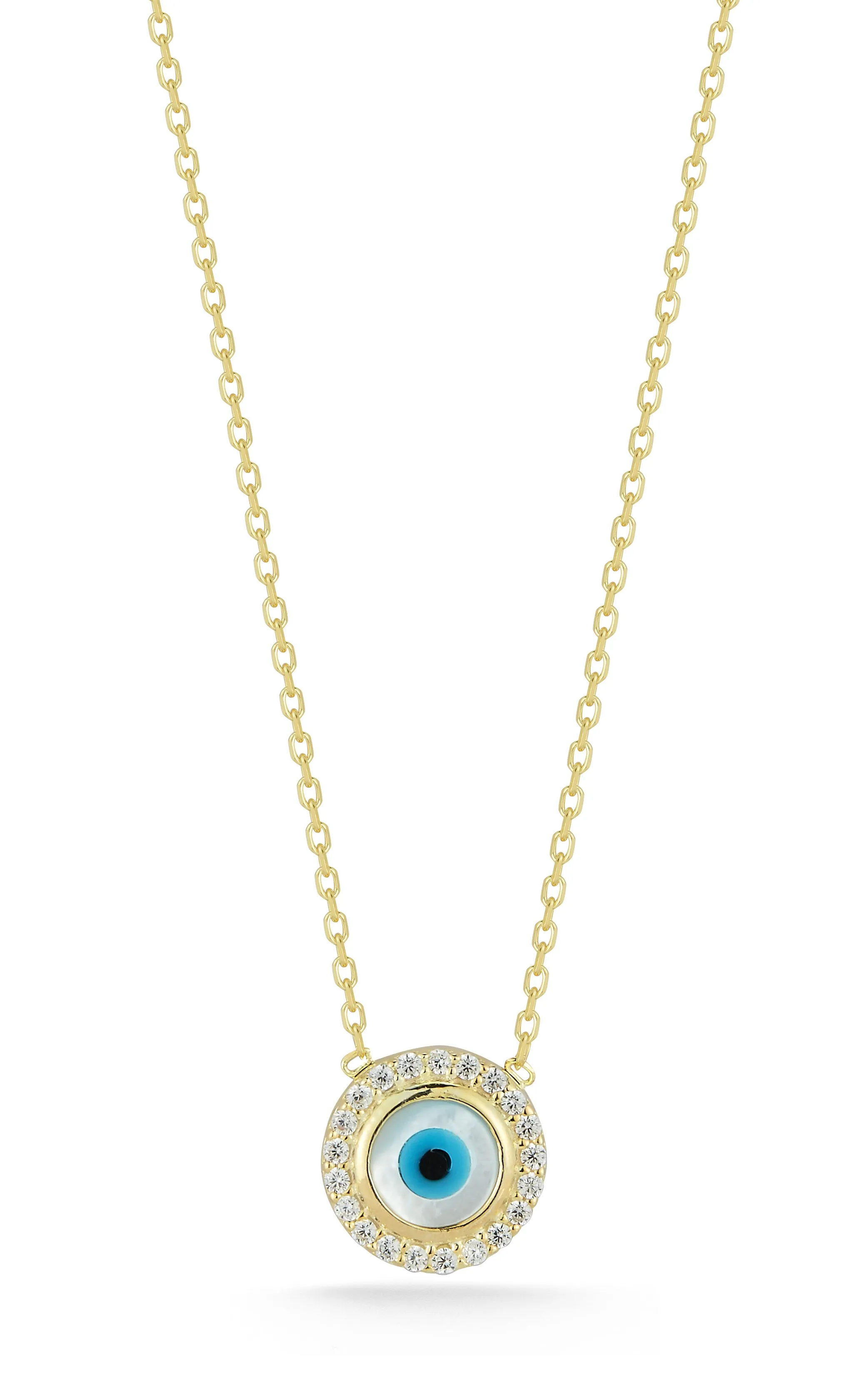 Tiny Evil Eye Necklace