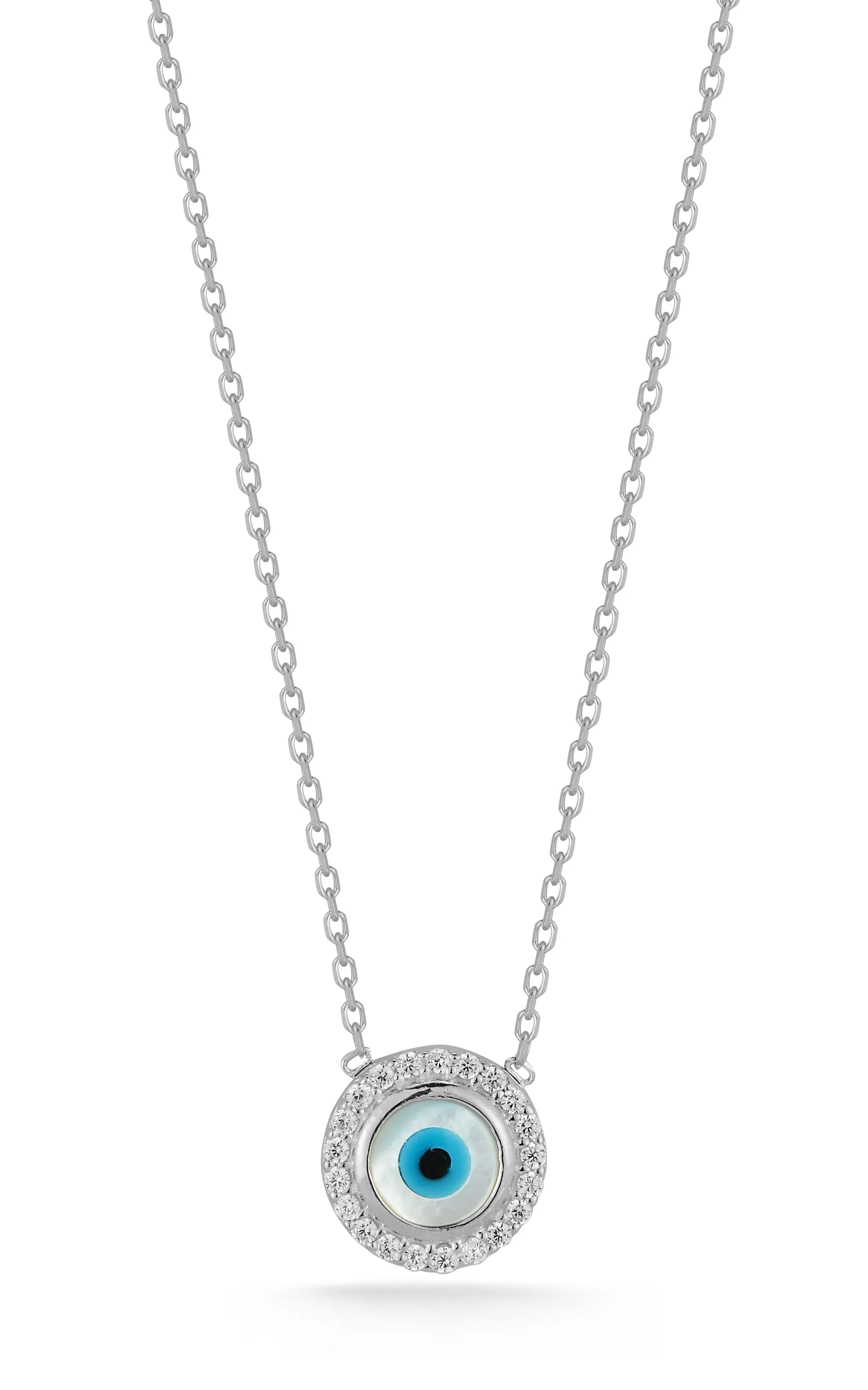 Tiny Evil Eye Necklace