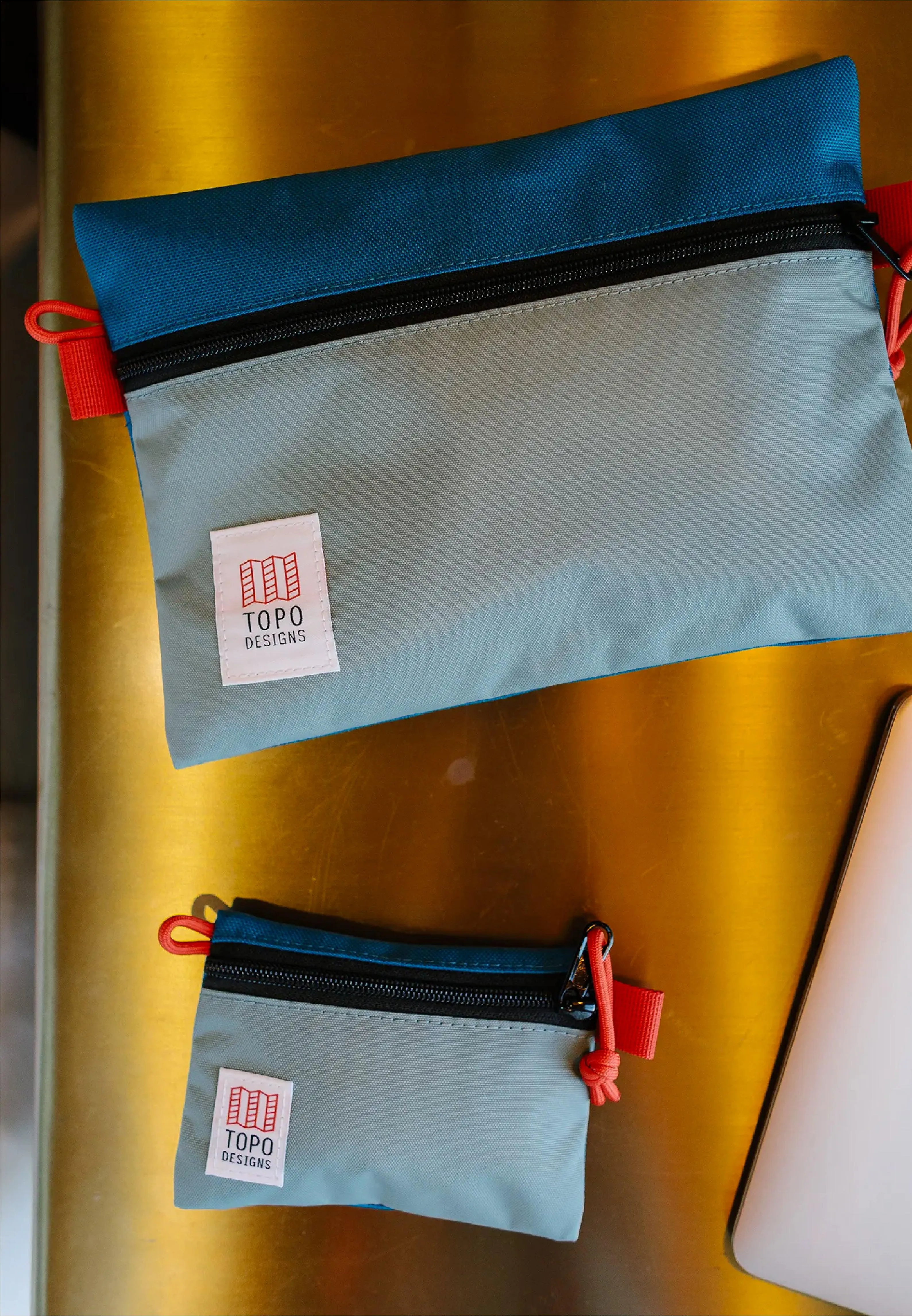 Topo Designs Accessory Bags Sage Pond Blue