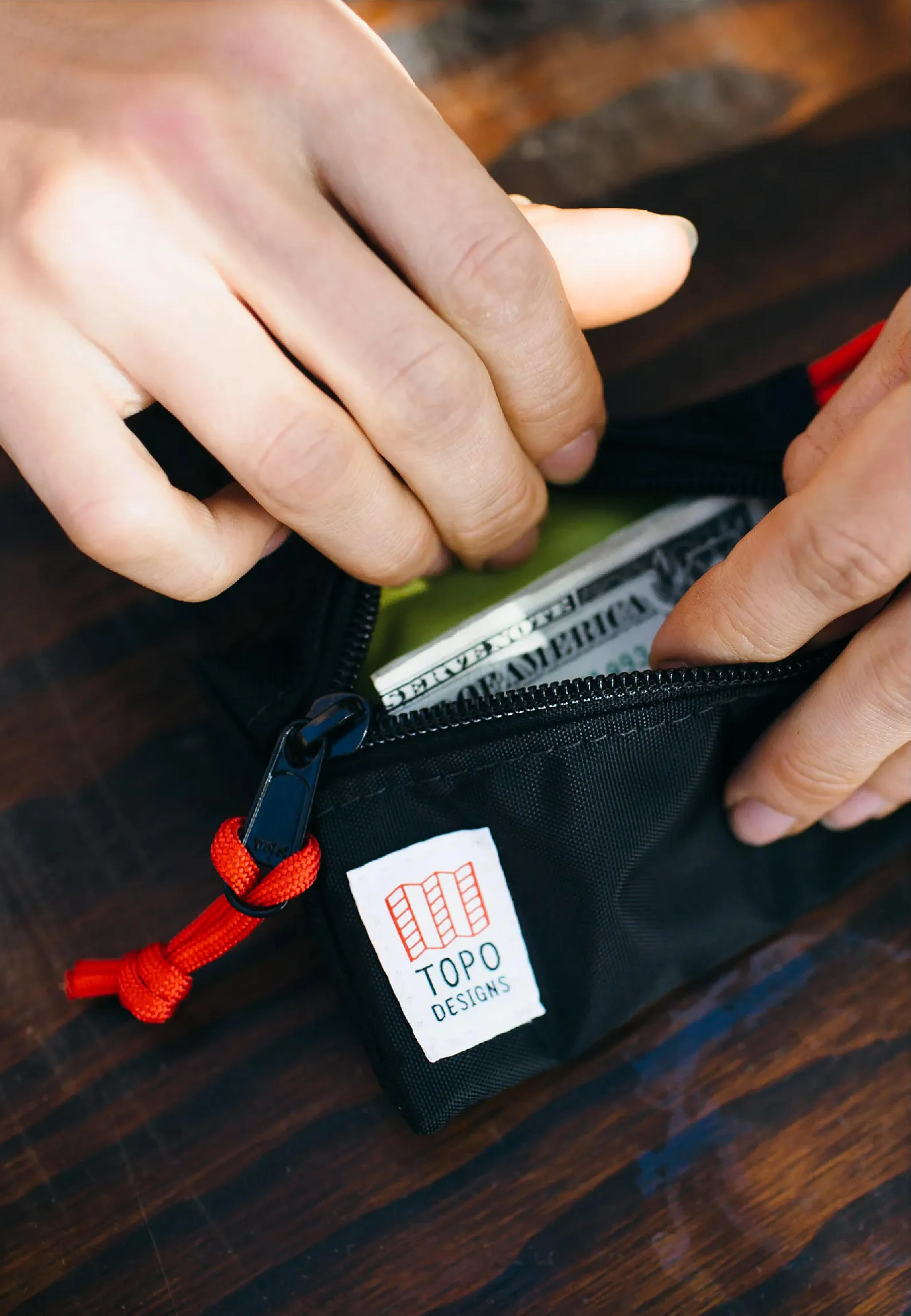 Topo Designs Accessory Bags Sage Pond Blue