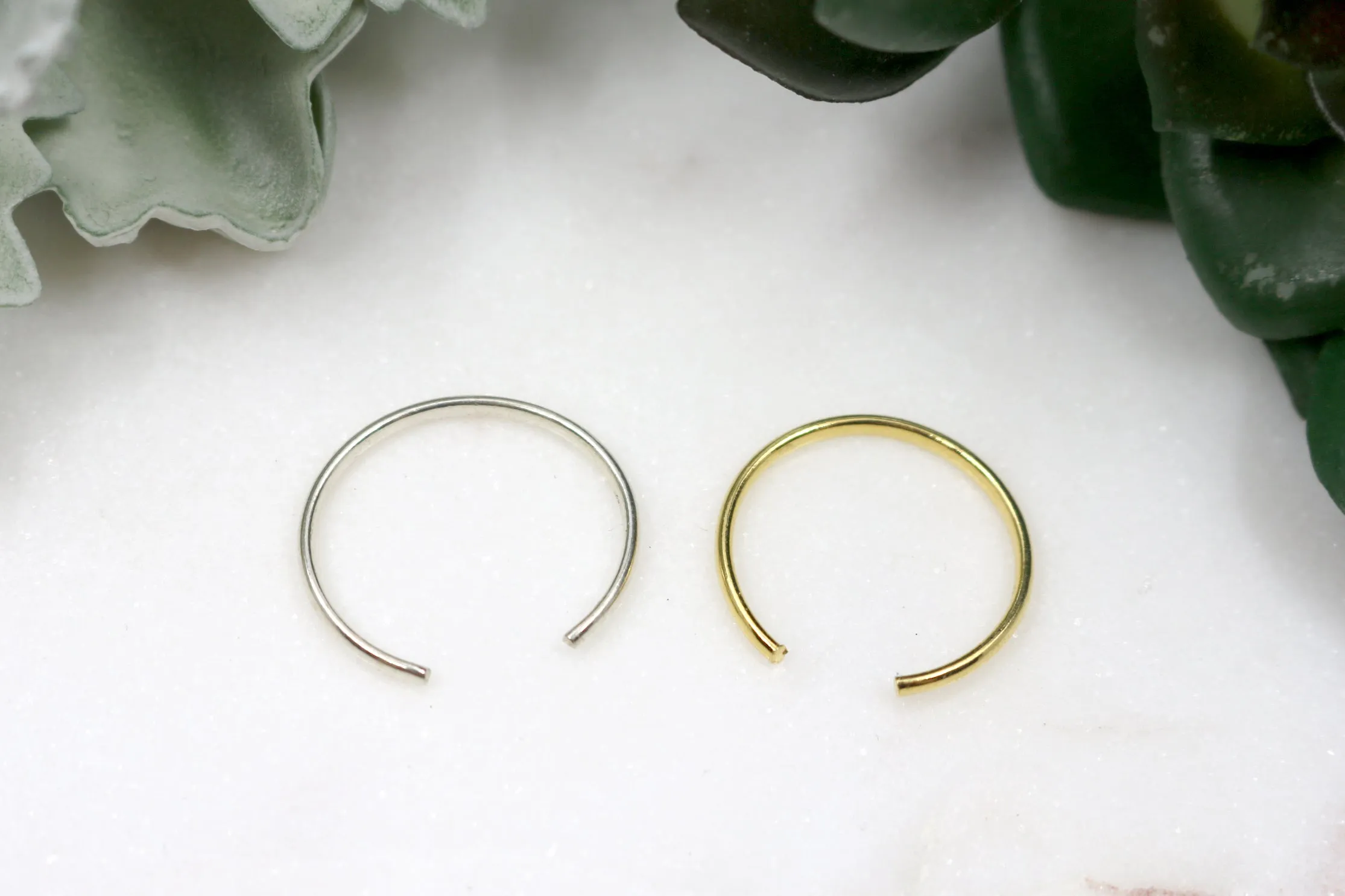 Wrap it Up // Simple Band Ring, Vermeil or Silver, Stacking Ring, Boho Ring // BH-R012